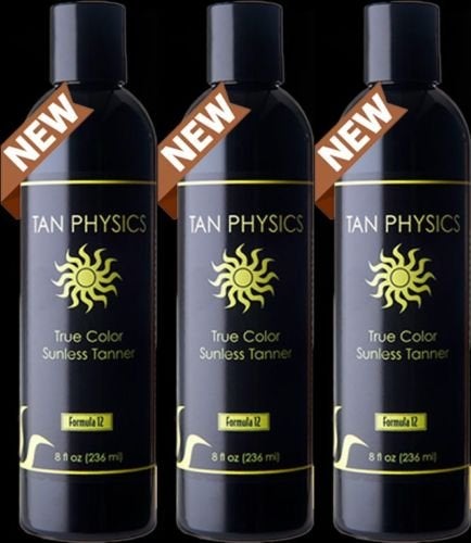 Lot of 3 bottle of Tan Physics Sunless Tanner Sunless Tanner